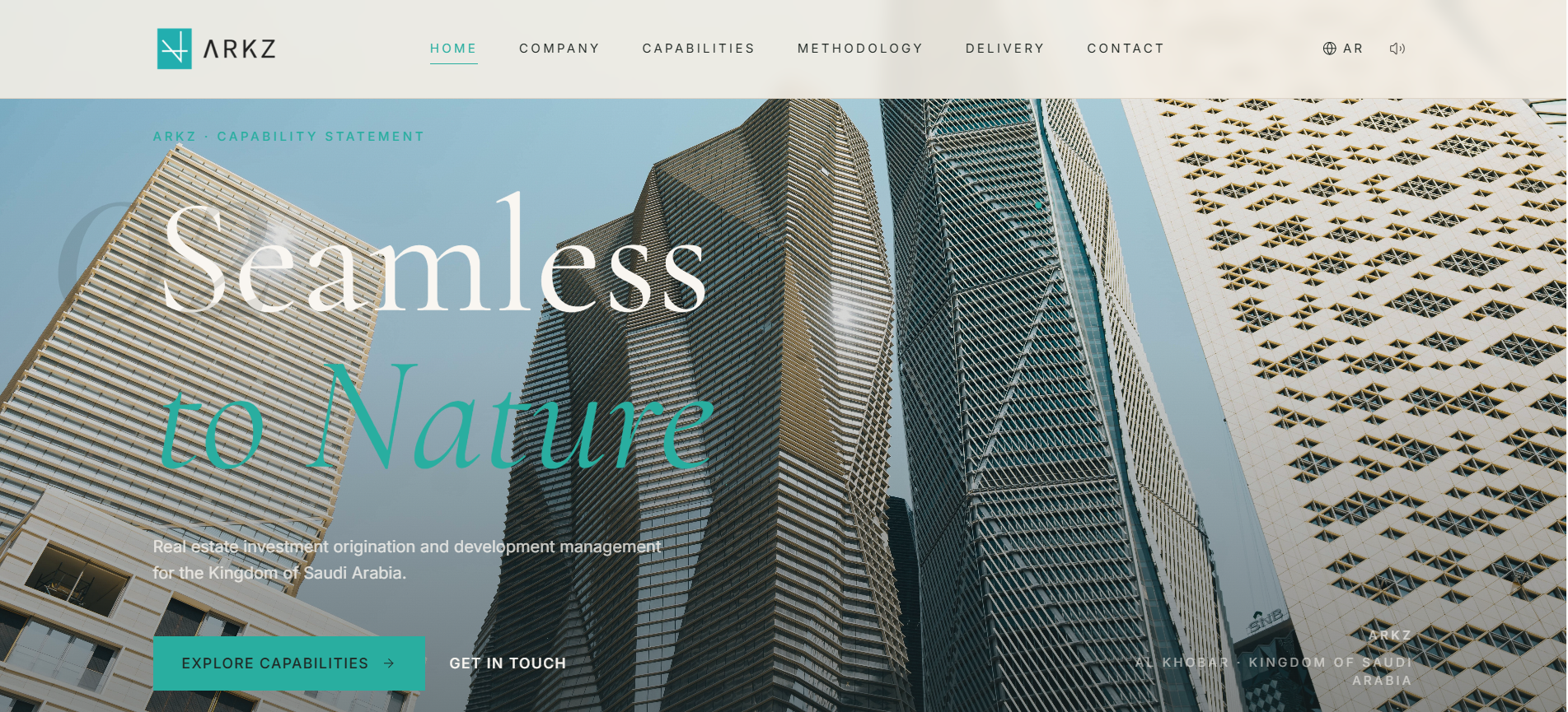 ARKZ · Capability Statement